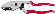 FELCO31 Felco 31 Snoeischaar Model met aansluitend aambeeld dat toestaat om altijd de juiste afstand te behouden tussen het boven- en ondermes, zelfs bij veelvuldig gebruik.
Aan weerszijden schuingeslepen mes om beter in het hout te dringen.

Lengte: 21 cm.
Gewicht: 225 g. Felco 31 snoeischaar